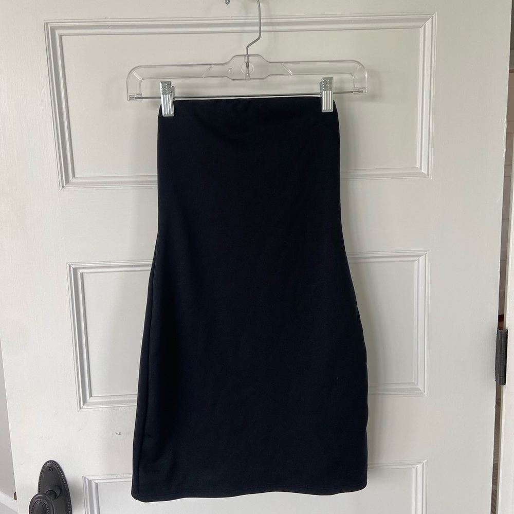 Silence + Noise Black Sleeveless Mini Dress